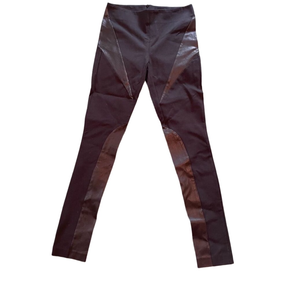 NWOT Rag & Bone Leather Accent Leggings
